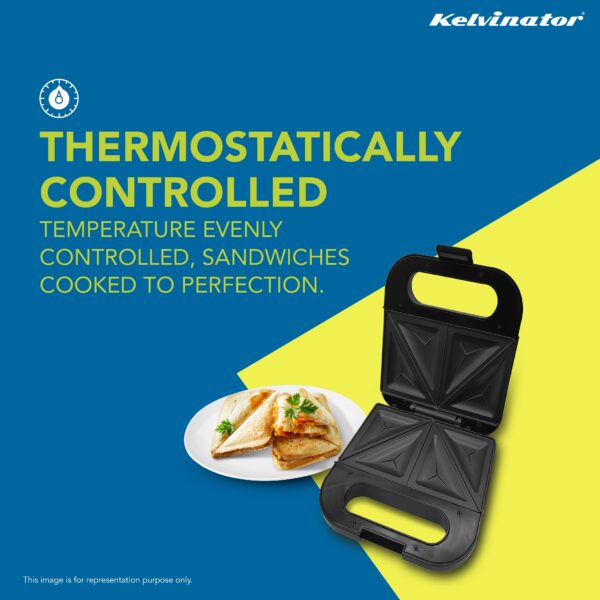 Brand New 2 years warranty Kelvinator Sandwich Maker KSMS0012S - Image 16