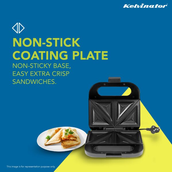 Brand New 2 years warranty Kelvinator Sandwich Maker KSMS0012S - Image 17