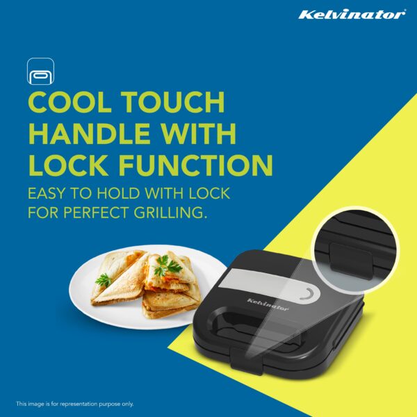Brand New 2 years warranty Kelvinator Sandwich Maker KSMS0012S - Image 18