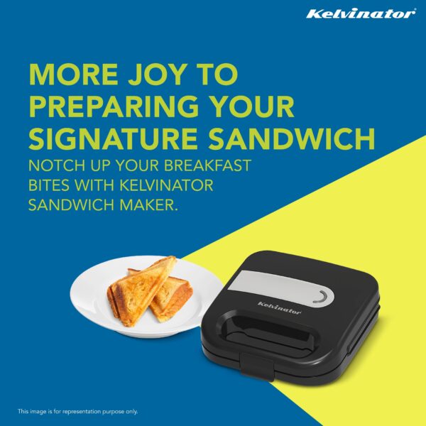 Brand New 2 years warranty Kelvinator Sandwich Maker KSMS0012S - Image 20