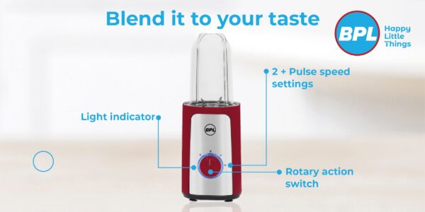 Brand New 2 years warranty BPL CHR RED MIXER BLENDER 400W BMBC00140 - Image 18