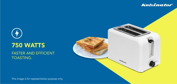 KELVINATR 750W 2SLC SS PU Toaster KPTP0012S - Image 16