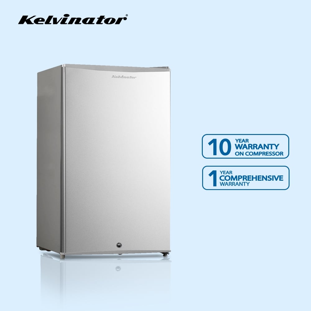 Unbox Kelvinator 95 litres Single Door Refrigerator, Silver Grey KRC-A110SGP - Image 5