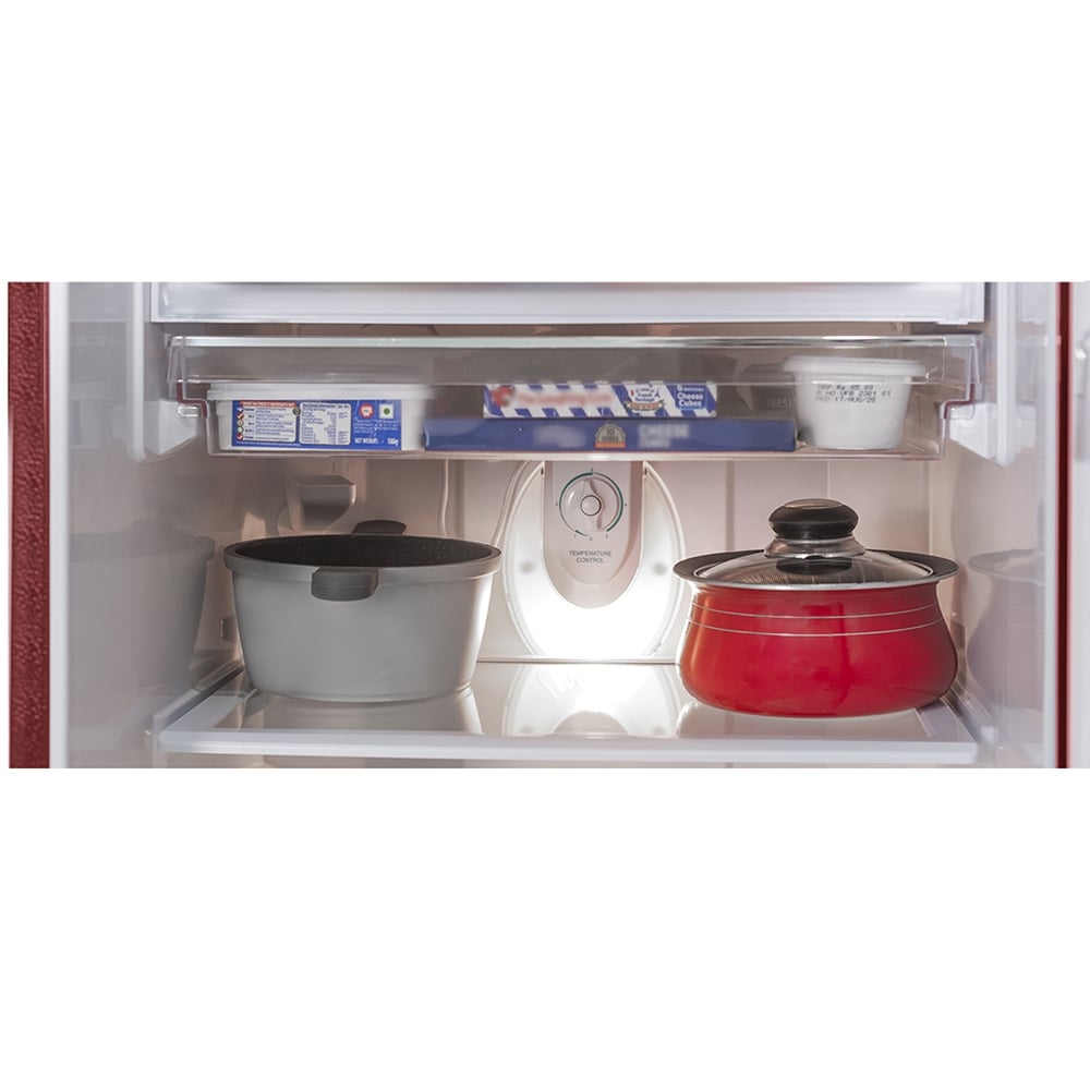 Unbox Kelvinator 190 litres Single Door Refrigerator, Maroon Red KRD-A210MRP - Image 15