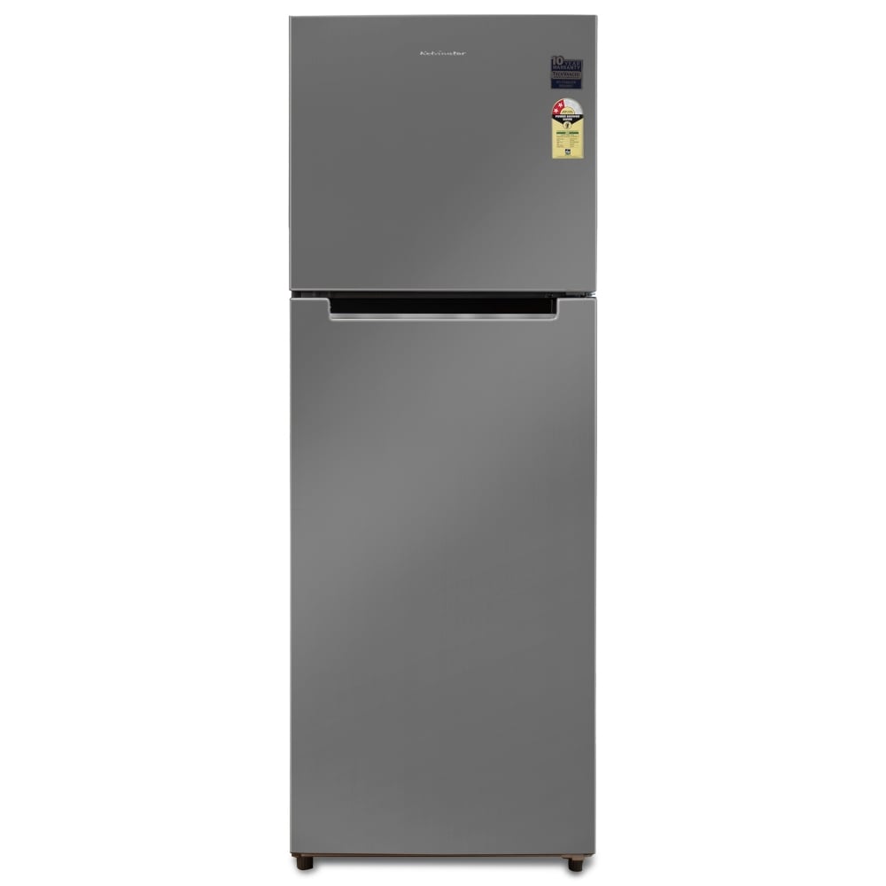 Unbox Kelvinator 350 litres Double Door Refrigerators, Hairline Silver KRF-A370HSV - Image 11