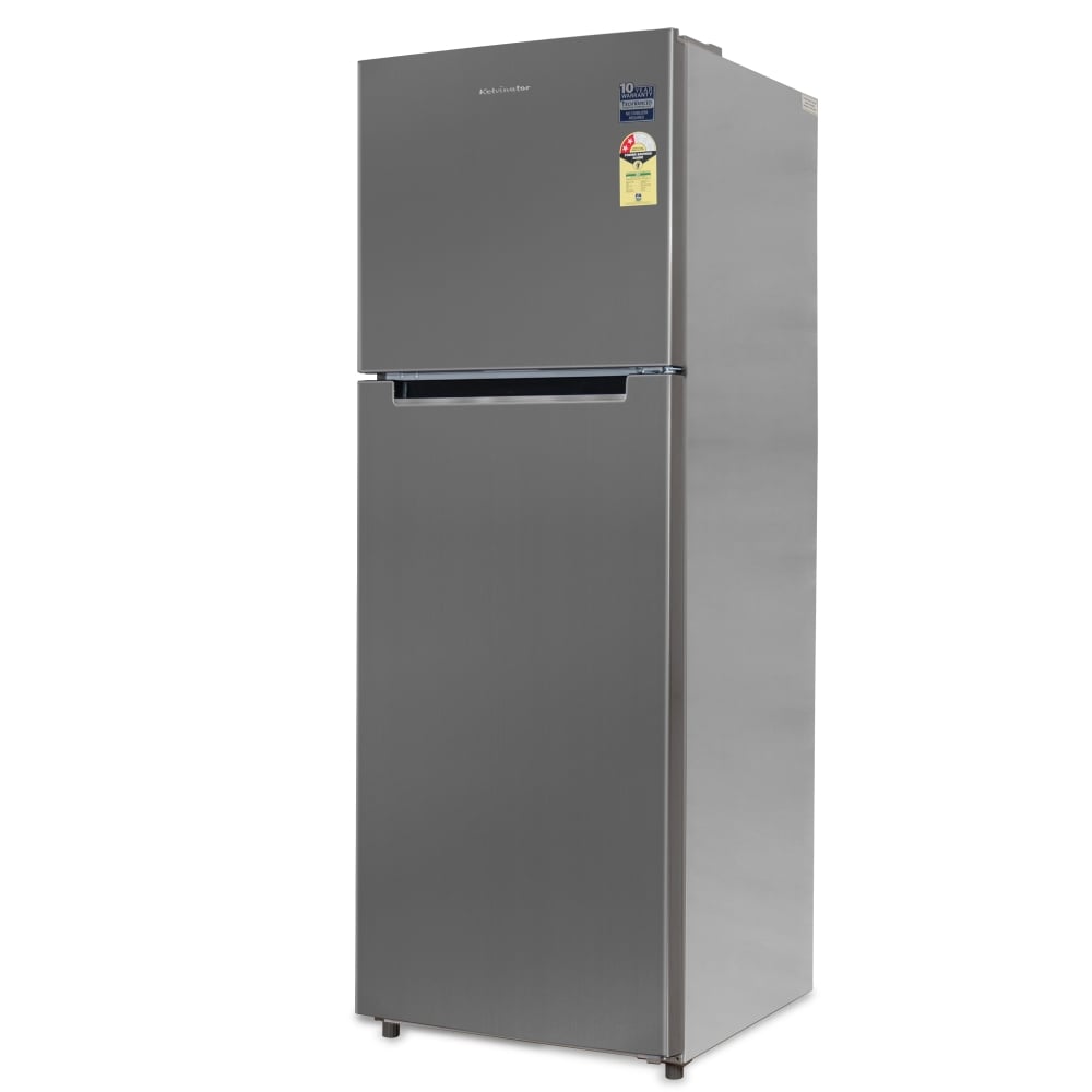 Unbox Kelvinator 350 litres Double Door Refrigerators, Hairline Silver KRF-A370HSV - Image 14