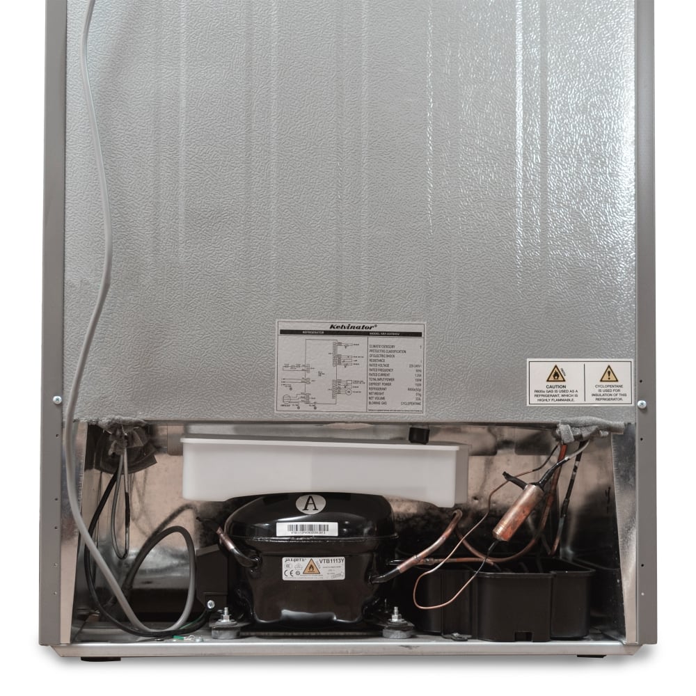 Unbox Kelvinator 350 litres Double Door Refrigerators, Hairline Silver KRF-A370HSV - Image 18