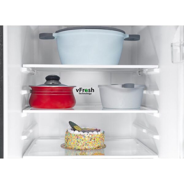 Unbox Kelvinator 272 litres 3 Star Double Door Refrigerator, Purple Red KRF-B290PRV - Image 3