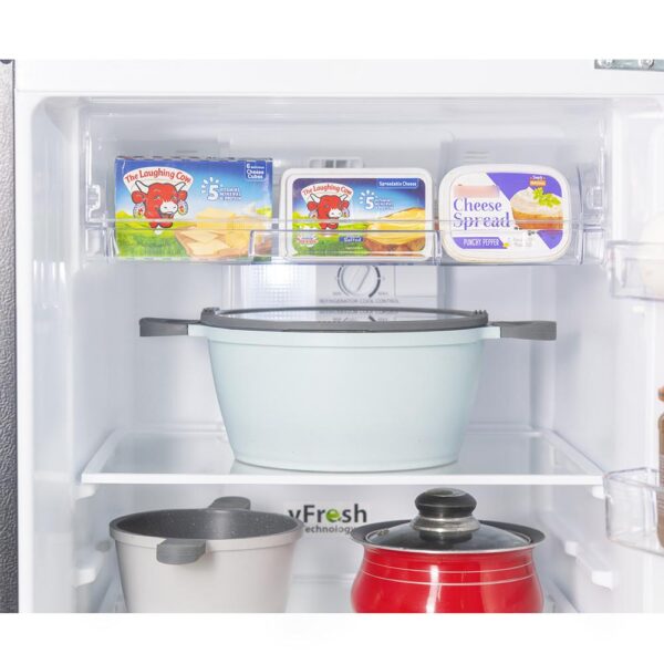 Unbox Kelvinator 272 litres 3 Star Double Door Refrigerator, Purple Red KRF-B290PRV - Image 4