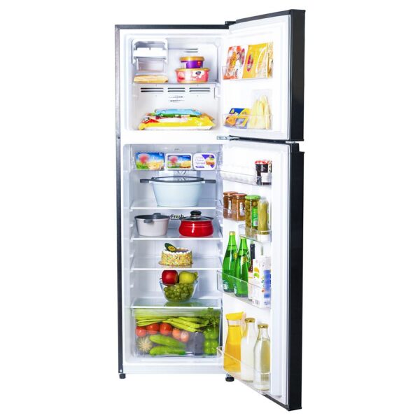 Unbox Kelvinator 272 litres 3 Star Double Door Refrigerator, Purple Red KRF-B290PRV - Image 15