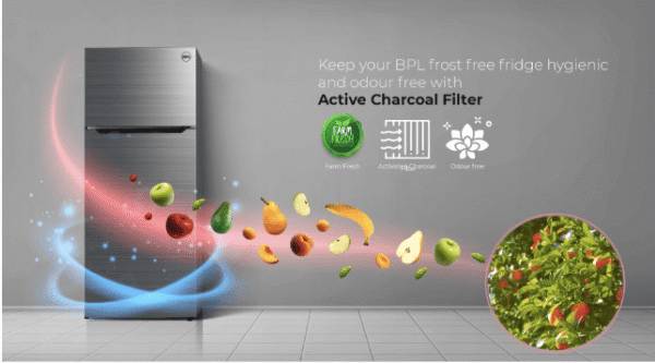 Unbox BPL 340 litres Frost Free Double Door Refrigerator with DC Inverter Technology, Stainless Steel, BRF-3600AVSS-492284020-B - Image 5