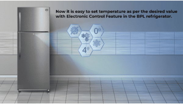 Unbox BPL 365 litres Frost Free Double Door Refrigerator with DC Inverter Technology, Stainless Steel, BRF-3800AVSS-492284021-B - Image 4