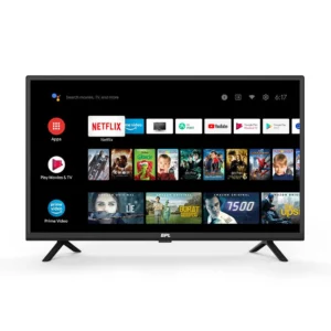 Unbox BPL 80 cm (32 inch) HD Ready LED Android Smart TV, Black, 32H-B4000