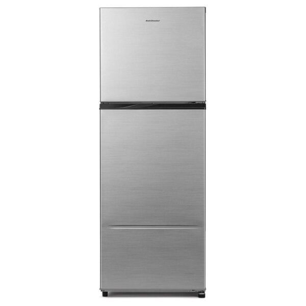 Unbox Kelvinator 307 Litre 2 Star Double Door Convertible Refrigerator, Hairline Silver, KRF-G310RBPHSZ