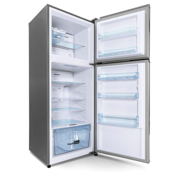 Unbox Kelvinator 307 Litre 2 Star Double Door Convertible Refrigerator, Hairline Silver, KRF-G310RBPHSZ - Image 2