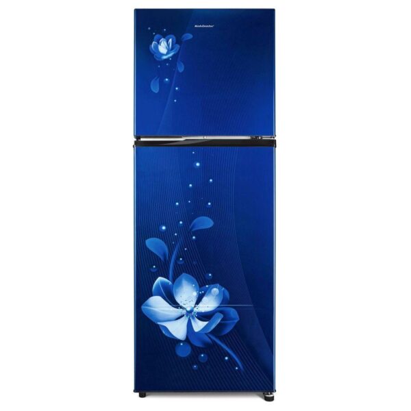 Unbox Kelvinator 307 Litre 3 Star Double Door Convertible Refrigerator, Mangolia Blue, KRF-G310RCVMBZ