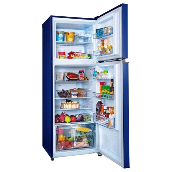 Unbox Kelvinator 307 Litre 3 Star Double Door Convertible Refrigerator, Mangolia Blue, KRF-G310RCVMBZ - Image 9