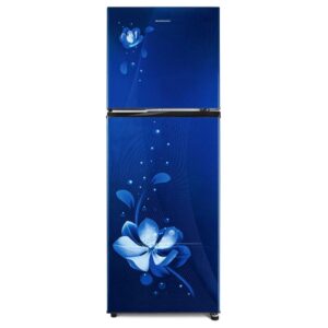 Unbox Kelvinator 335 Litre 3 Star Double Door Convertible Refrigerator, Mangolia Blue, KRF-G340RCVMBZ