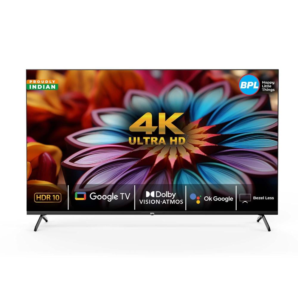 Unbox BPL 127 cm (50 inch) Ultra HD (4K) Google Smart TV with Dolby Vision and Atmos, 50U-D5310