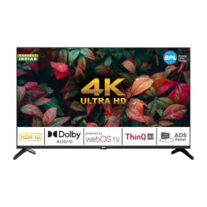 Unbox BPL 109.22 cm (43 inch) Ultra HD (4K) LED Smart TV with Dolby Audio, A1000 43U-C7312