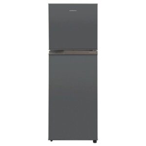 Unbox Kelvinator 252 Litre 2 Star Double Door Refrigerator, Bright Grey KRF-I260RBVBGT