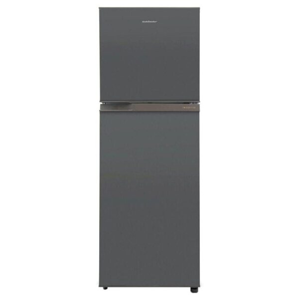 Unbox Kelvinator 252 Litre 2 Star Double Door Refrigerator, Bright Grey KRF-I260RBVBGT