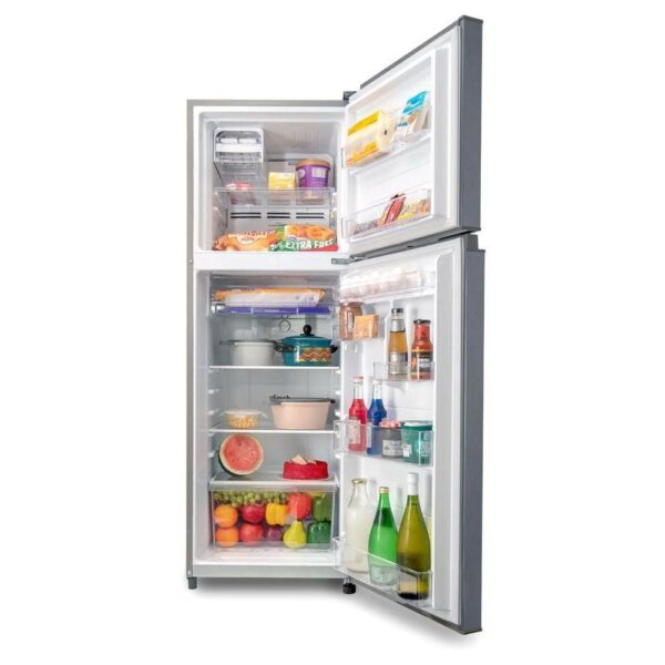 Unbox Kelvinator 252 Litre 2 Star Double Door Refrigerator, Bright Grey KRF-I260RBVBGT - Image 5