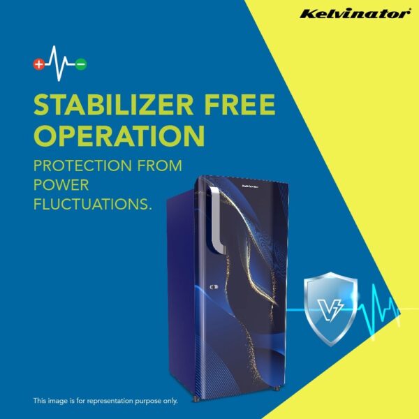 Unbox Kelvinator 201L Direct Cool Single Door Refrigerator KRD-I210ECEFBS FREYA - Image 15