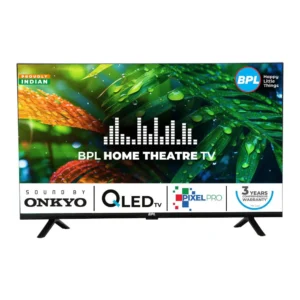 Unbox BPL 80 cm (32 inch) Hometheatre Onkyo QLED TV with Dolby Audio, 32HE7542, Black