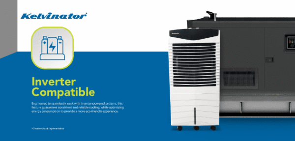 Unbox Kelvinator Desert Cooler 75L-KCD075BKB - Image 9